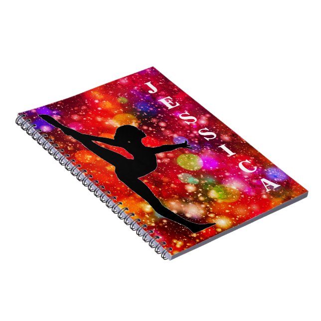 Filles Gymnastique Carnet photo spirale (Côté Droit)