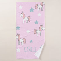 Filles Licorne Magique Rose Pastel Mignonnes