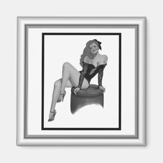 Filles Magnet Pin up Vintage (4) 2