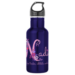 Filles nom de Nadia et bouteille d'eau de la