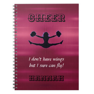 Filles Pom-pom girl Circulaire Carnet Spiral avec 
