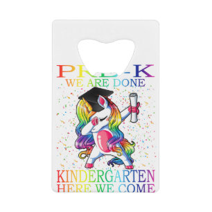 Filles Pré-K Graduation Magique Unicorne Cadeau
