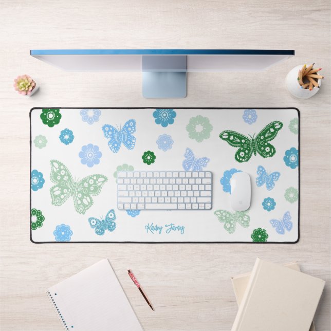 Filles Retour à l'école Papillons et fleurs (Bureau 1)