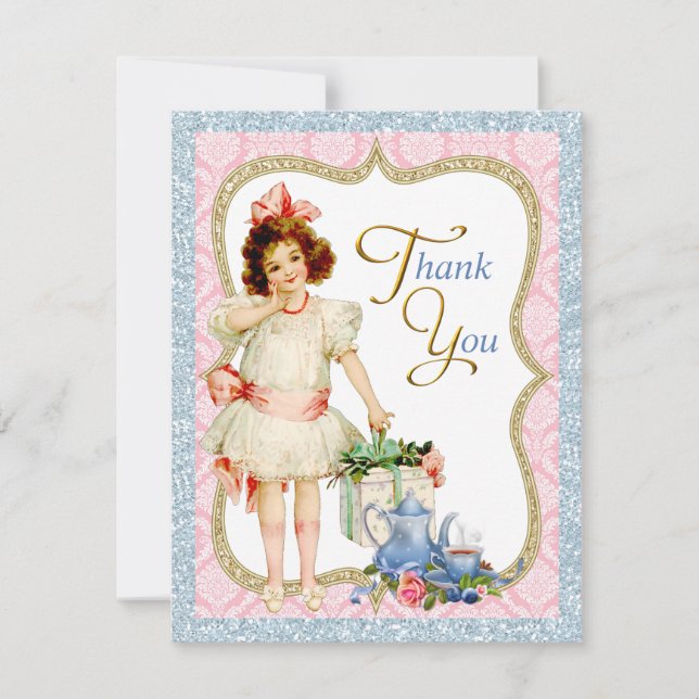 Filles Thé Vintage Merci (Devant)