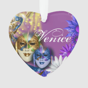 Filles vénitiennes de masques de quinceanera de