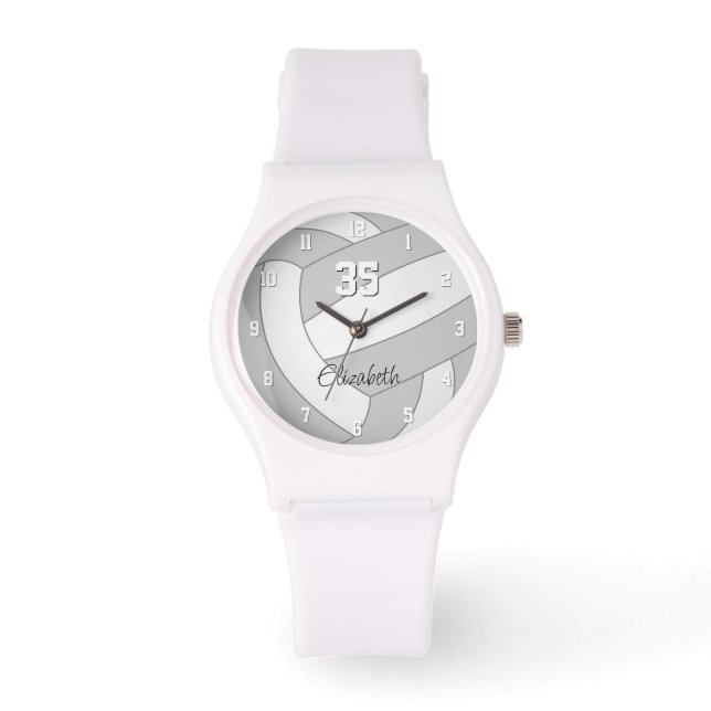 filles volleyball montre N'IMPORTE QUELLE couleur  (Recto)