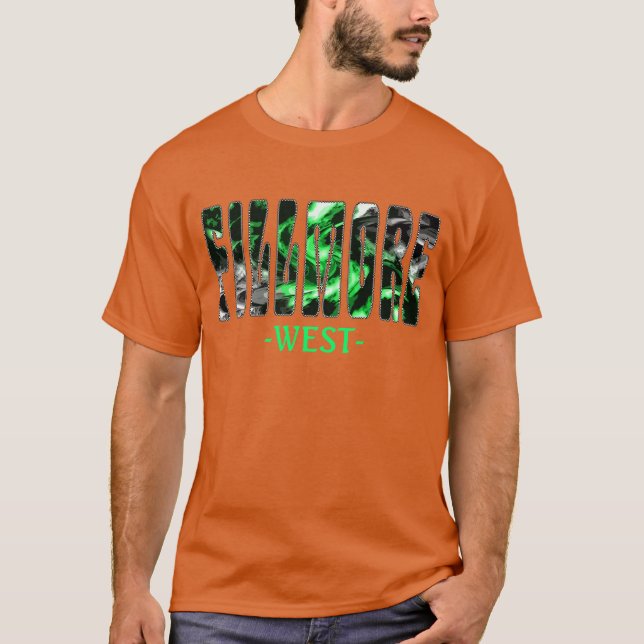 Fillmore-Lichtshow - WEST - T-Shirt (Vorderseite)