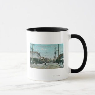 Fillmore Street View 1 Jahr nach Feuer 1906 Tasse