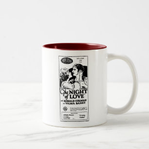 Film-Anzeige Tasse 1927 Ronald Colman Vilma Banky