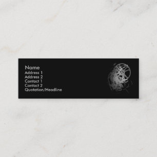 Film Business Card Mini Visitenkarte