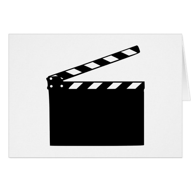Film - clapperboard (Vorderseite (Horizontal))