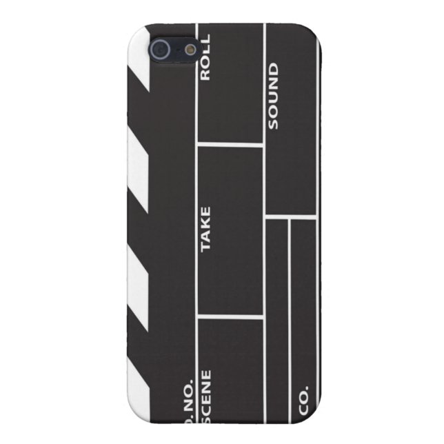 Film Clapperboard iPhone 4/4S Fall-Abdeckung iPhone Hülle (Hinten)