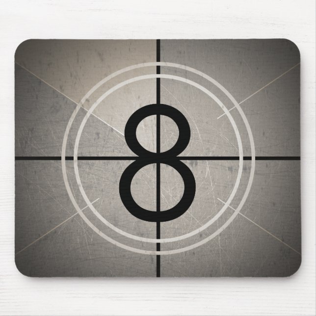 Film-Countdown-Mauspad Mousepad (Vorne)