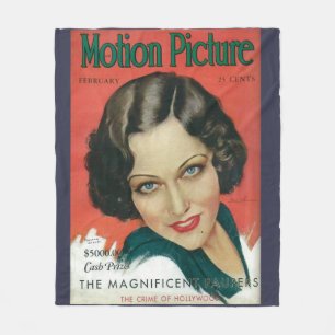 Film Februar 1931 Gloria Swanson Cover Fleecedecke