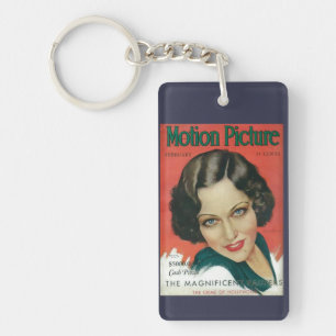 Film Februar 1931 Gloria Swanson Cover Schlüsselanhänger