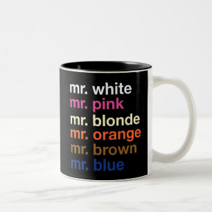 Film-Gangster-Tasse Zweifarbige Tasse
