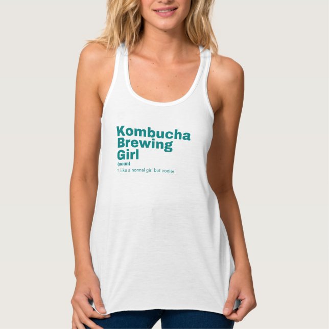 Film Girl - Kombucha Brewing Tank Top (Vorderseite)