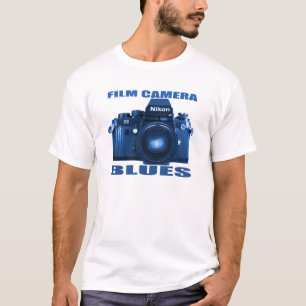 FILM-KAMERA-BLUES Nikon F-3T - Shirt