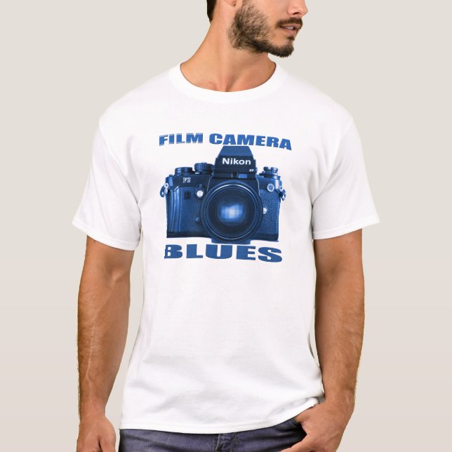 FILM-KAMERA-BLUES Nikon F-3T - Shirt (Vorderseite)