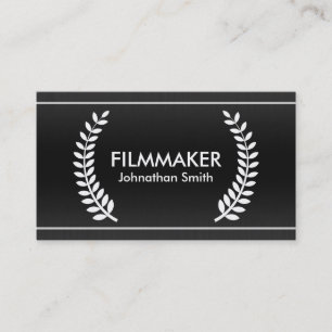 Film-Lorbeeren Edle Visitenkarten für Filmemacher Visitenkarte