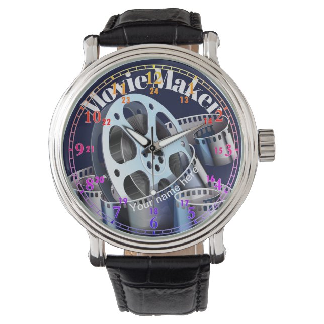 Film Maker eWatch Armbanduhr (Vorderseite)