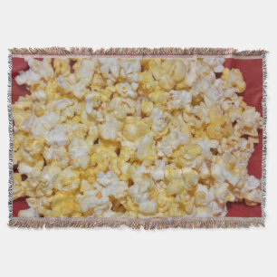 Film-Nachtpopcorn-Imbiss-Butterleckere Decke