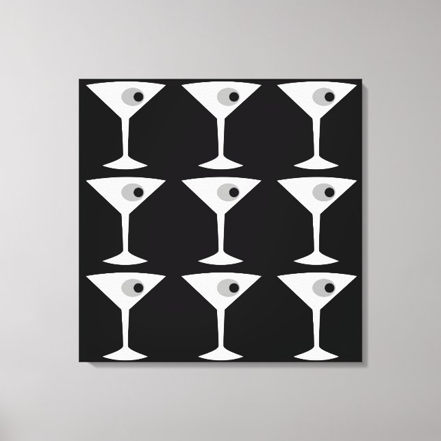 Film Noir Ein weiterer Martini Stretched Canvas Pr Leinwanddruck (Vorderseite)