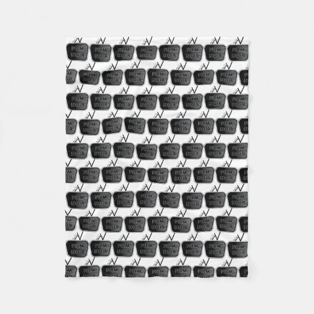 Film Noir Fleecedecke (Vorderseite)