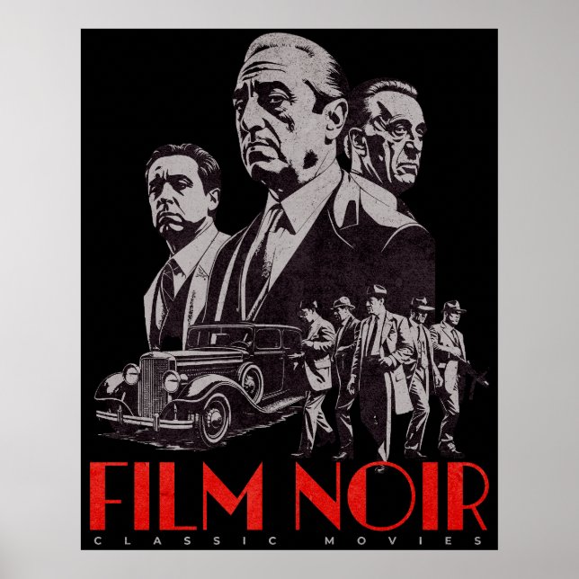 Film Noir - Klassische Filme Poster (Vorne)