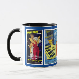 Film Noir Vintage-Filmplakate Tasse