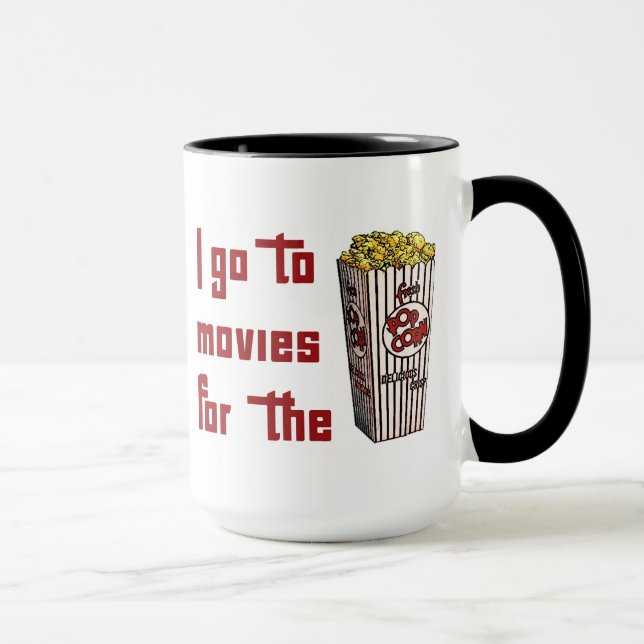 Film-Popcorn Tasse (Rechts)