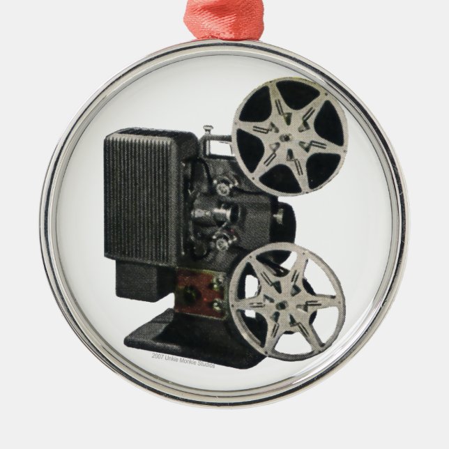 Film-Projektor 1947 Ornament Aus Metall (Vorne)