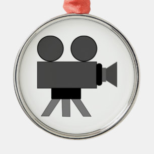 Film-Projektor Ornament Aus Metall