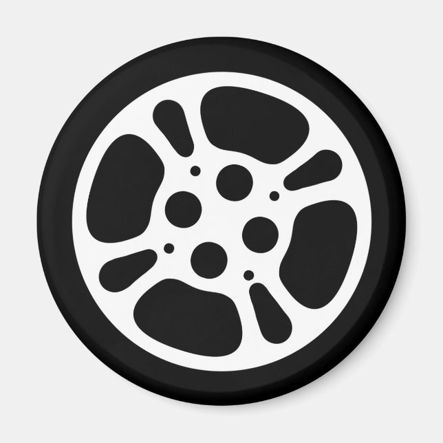 Film Reel Movie Kitchen Magnet (Vorne)