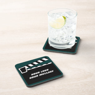 Film-Schiefer Clapperboard Brett Untersetzer