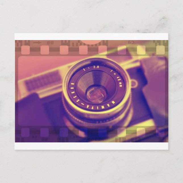 Film SLR Postkarte (Vorderseite)