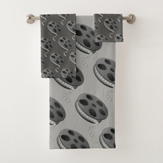 Film-Spulen-Badezimmer-Tuch-Sets Badhandtuch Set (Insitu)