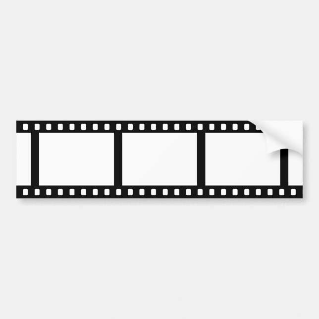 Film-Streifen Autoaufkleber (Vorne)