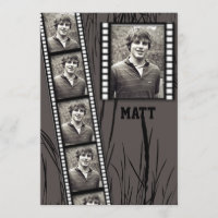 Film-Streifen-Foto-Platten-Abschluss-Mitteilung