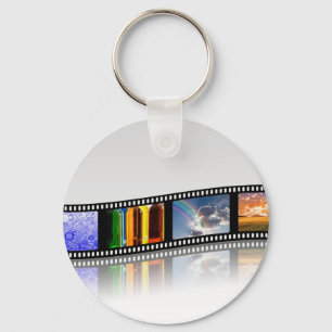 Film-Streifen Schlüsselanhänger