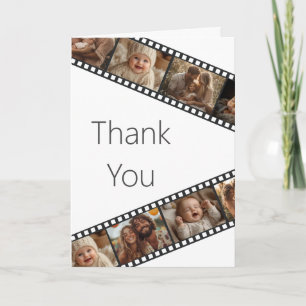 Film Strip - Carte de remerciements photo