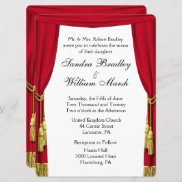 Film / Théâtre Faire-part de mariage à thème