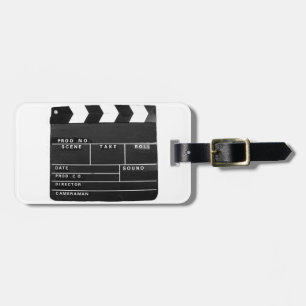 Film-Video-Produktion Clappboard Gepäckanhänger