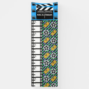 Film-Wachstumsdiagramm Banner