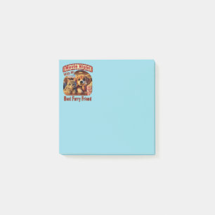 Filmabend - Beste Furry Friend - Niedliche Katze & Post-it Klebezettel