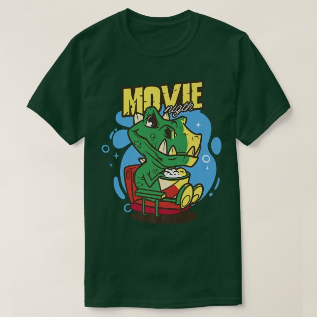 Filmabend Dinosaurier187 T-Shirt (Design vorne)
