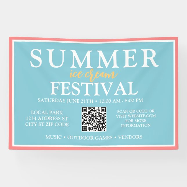 Filmabende im Park | Custom Summer Event Banner (Horizontal)