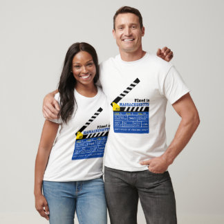 Filmaufnahmen in MASSACHUSETTS - T - Shirt