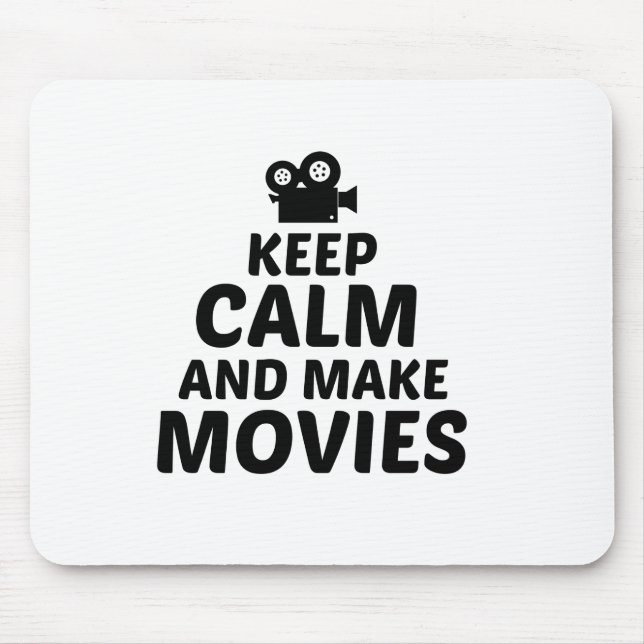 FILME BEHIELT CALM UND MACHEN MOUSEPAD (Vorne)
