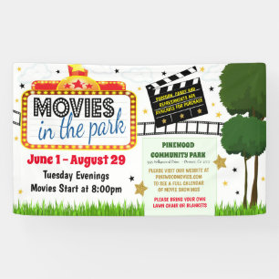 Filme im Park-Banner Banner